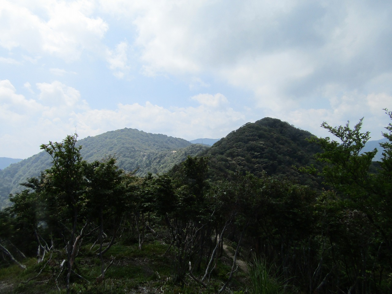ヤケオ山から釈迦岳2